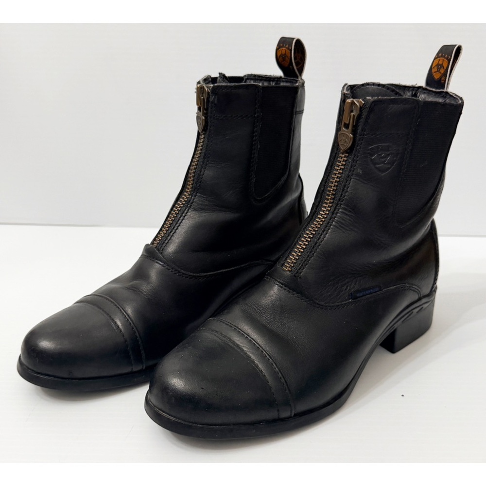 ARIAT Women's Heritage H2O Zipper Paddock Riding Boot Round Toe - 10008732 - 6.5 - Picture 2 of 9